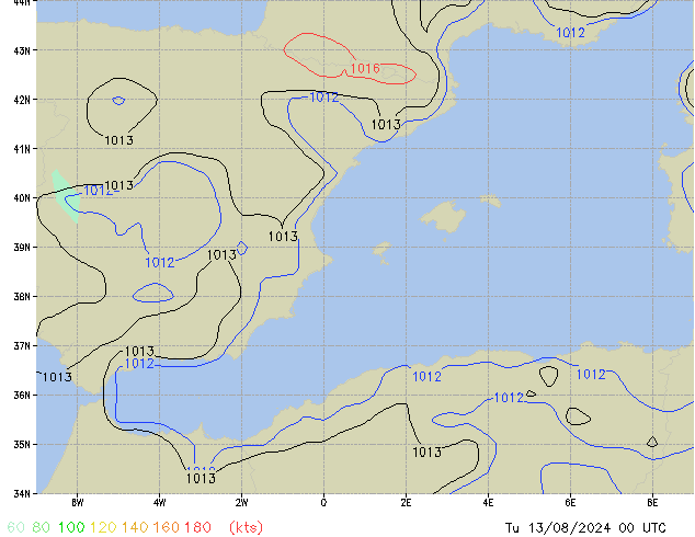 Tu 13.08.2024 00 UTC