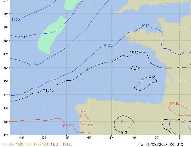 Tu 13.08.2024 00 UTC