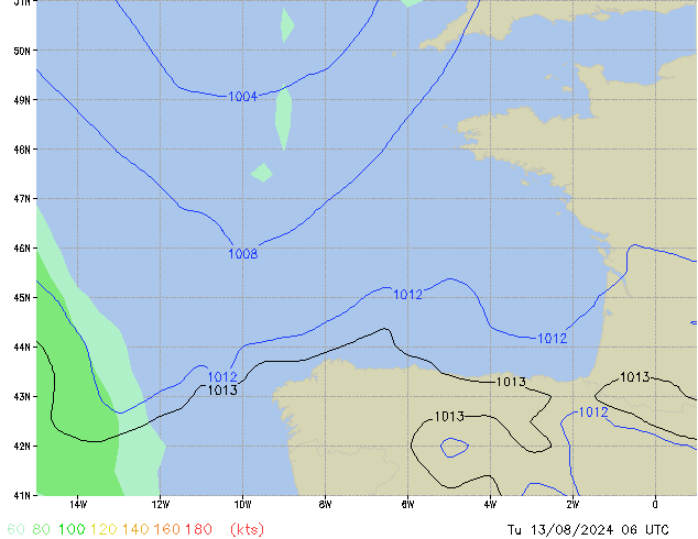 Tu 13.08.2024 06 UTC