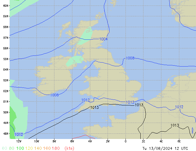 Tu 13.08.2024 12 UTC