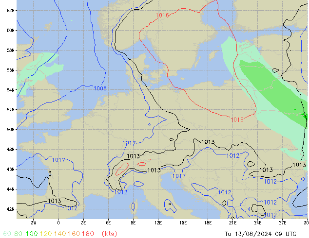 Tu 13.08.2024 09 UTC