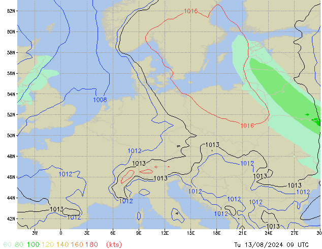 Tu 13.08.2024 09 UTC