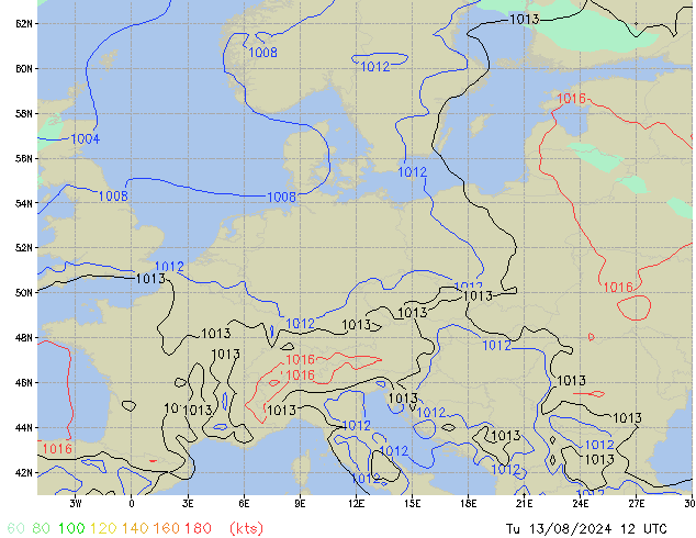 Tu 13.08.2024 12 UTC