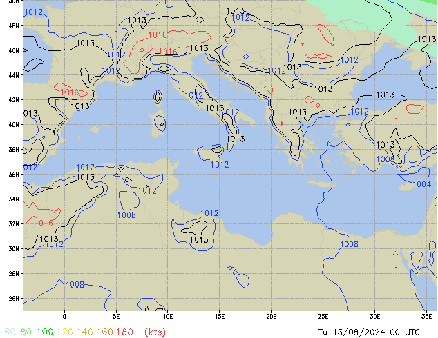 Tu 13.08.2024 00 UTC