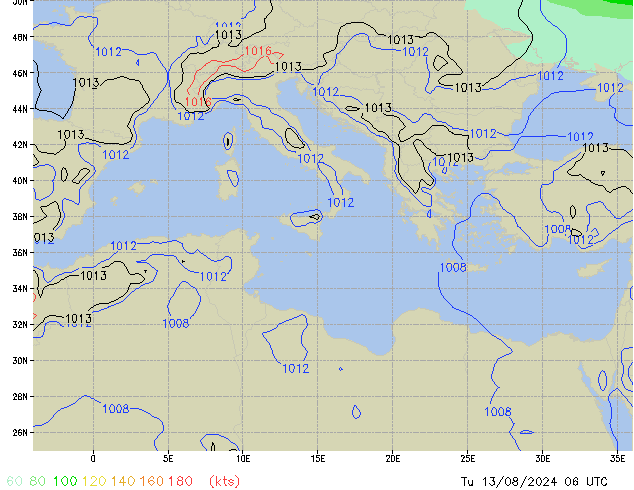 Tu 13.08.2024 06 UTC