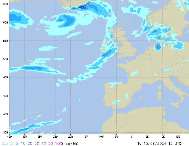 Tu 13.08.2024 12 UTC