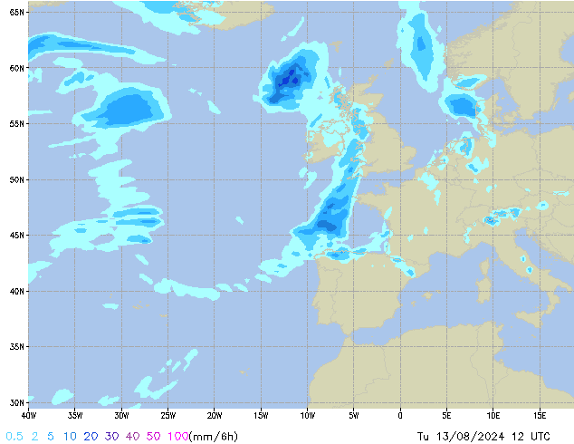 Tu 13.08.2024 12 UTC