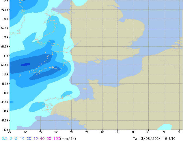 Tu 13.08.2024 18 UTC