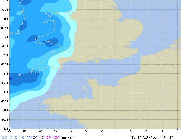 Tu 13.08.2024 18 UTC