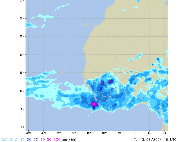 Tu 13.08.2024 18 UTC