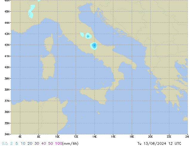 Tu 13.08.2024 12 UTC