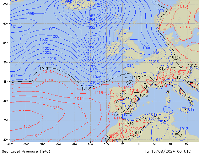 Tu 13.08.2024 00 UTC