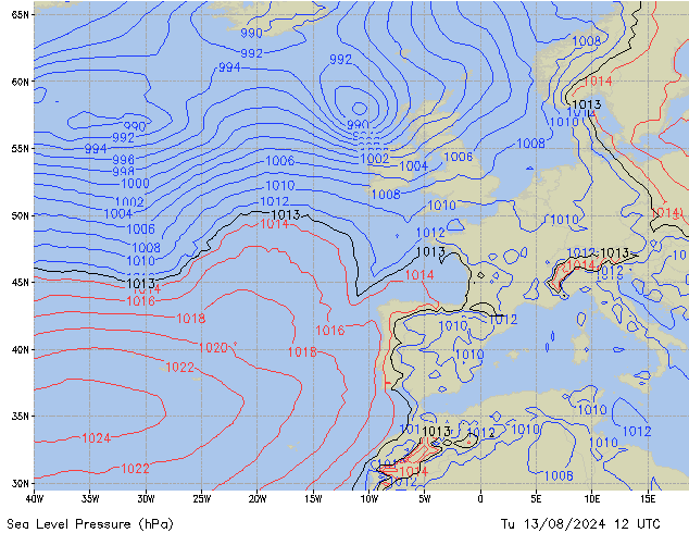 Tu 13.08.2024 12 UTC