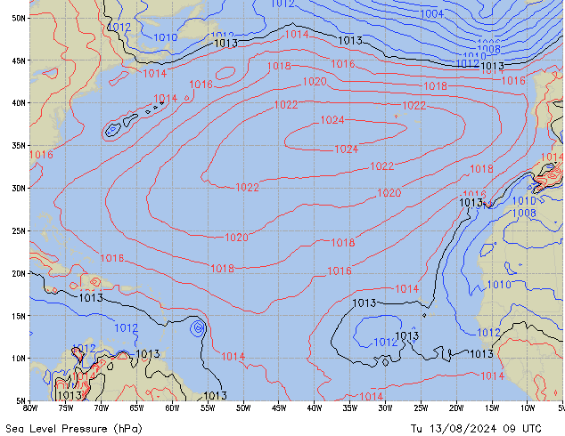 Tu 13.08.2024 09 UTC