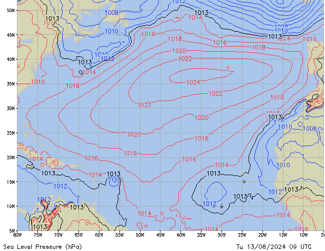 Tu 13.08.2024 09 UTC