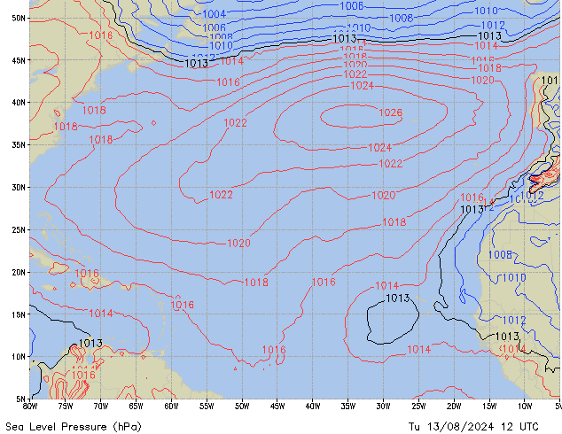 Tu 13.08.2024 12 UTC