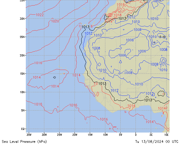 Tu 13.08.2024 00 UTC