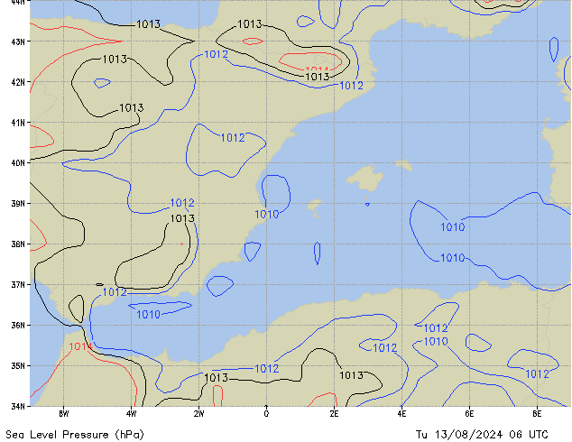 Tu 13.08.2024 06 UTC