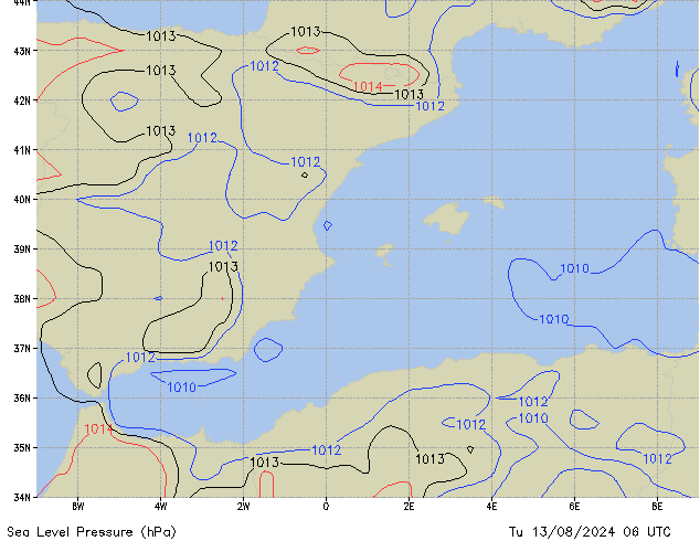 Tu 13.08.2024 06 UTC