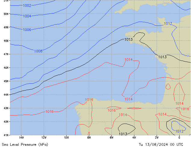 Tu 13.08.2024 00 UTC