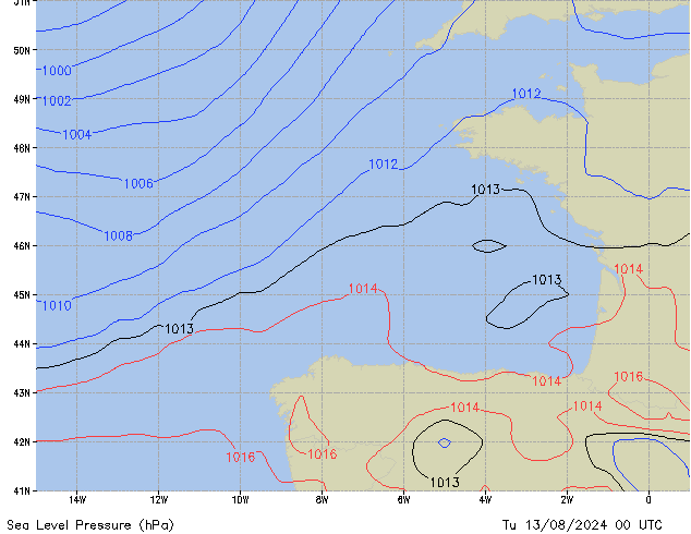 Tu 13.08.2024 00 UTC