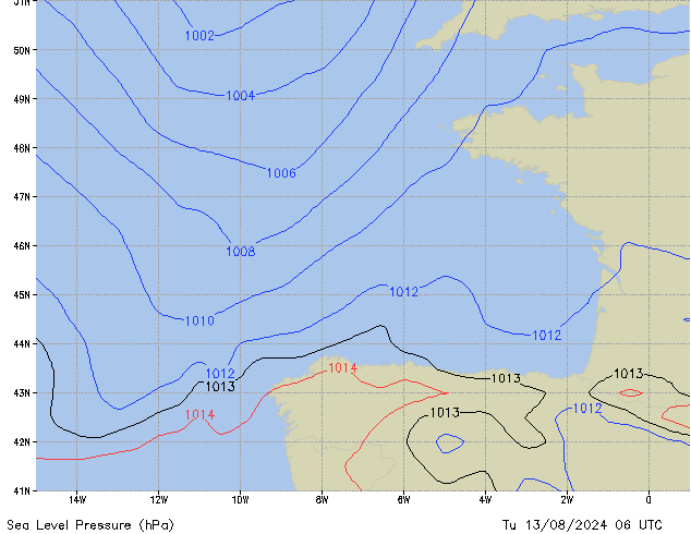 Tu 13.08.2024 06 UTC