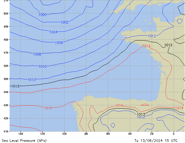 Tu 13.08.2024 15 UTC