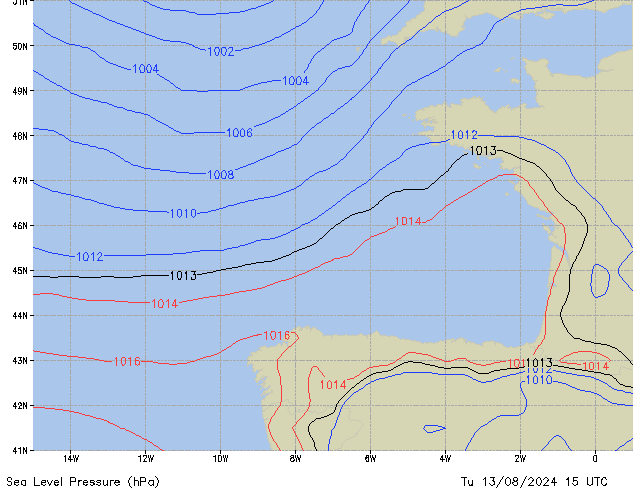 Tu 13.08.2024 15 UTC