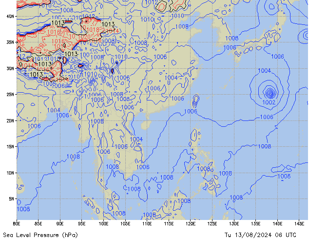 Tu 13.08.2024 06 UTC