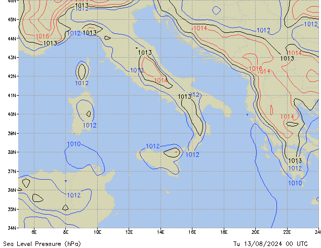 Tu 13.08.2024 00 UTC