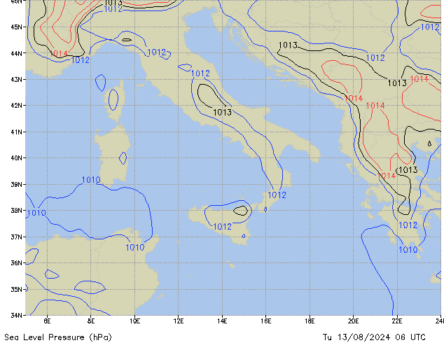 Tu 13.08.2024 06 UTC