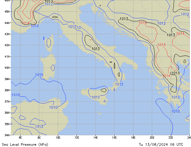 Tu 13.08.2024 06 UTC