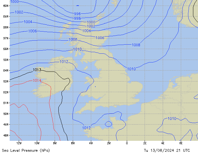 Tu 13.08.2024 21 UTC