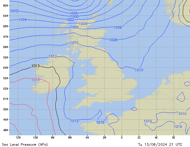 Tu 13.08.2024 21 UTC