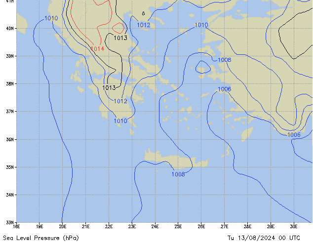 Tu 13.08.2024 00 UTC