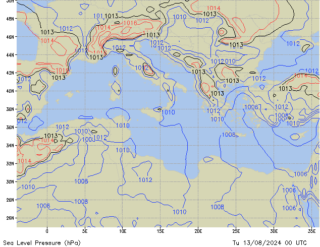 Tu 13.08.2024 00 UTC