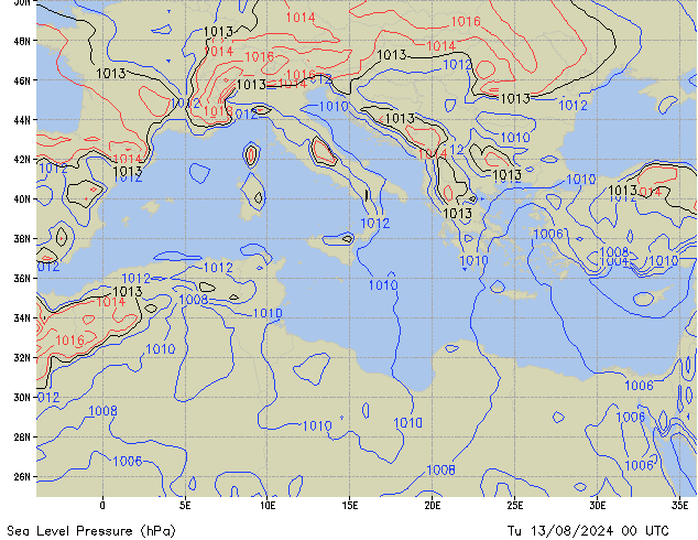 Tu 13.08.2024 00 UTC