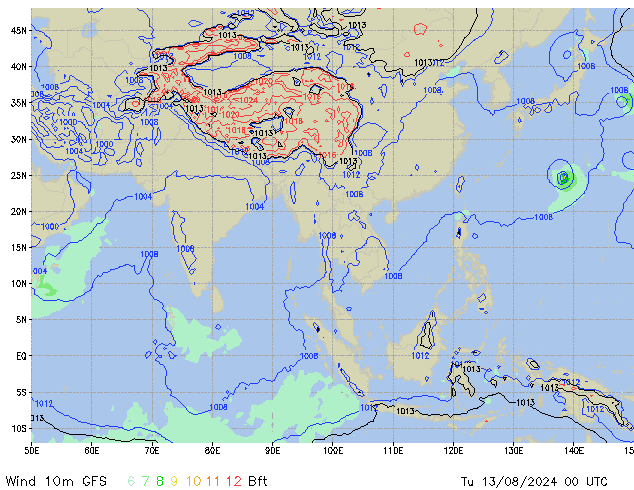 Tu 13.08.2024 00 UTC