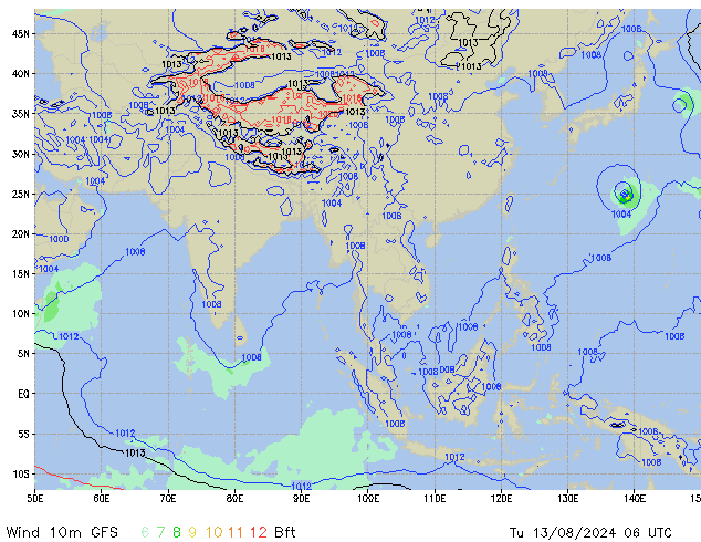 Tu 13.08.2024 06 UTC