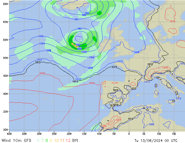 Tu 13.08.2024 00 UTC