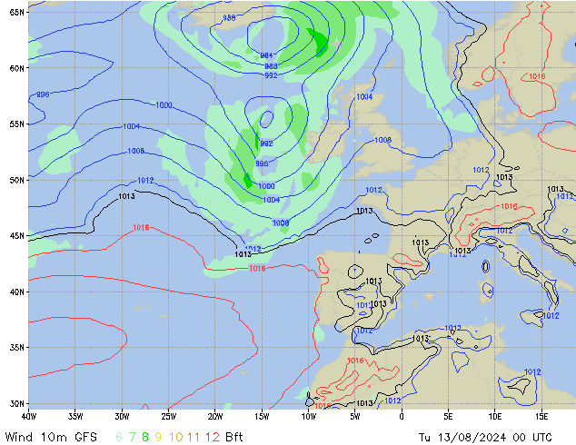 Tu 13.08.2024 00 UTC