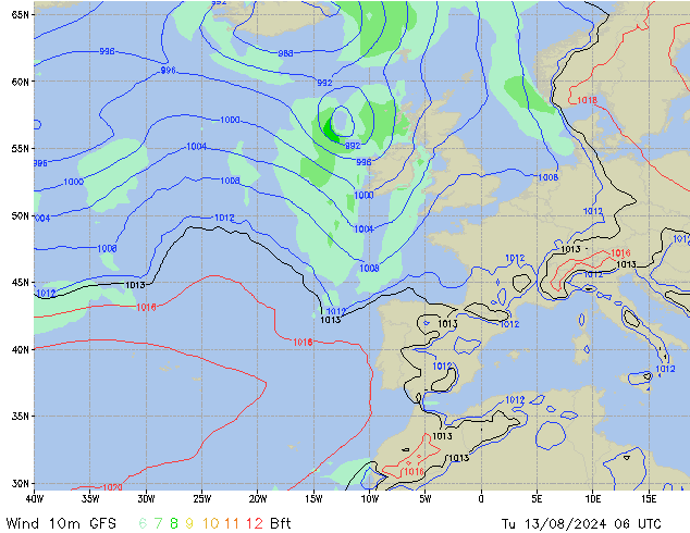 Tu 13.08.2024 06 UTC