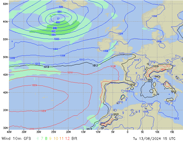 Tu 13.08.2024 15 UTC