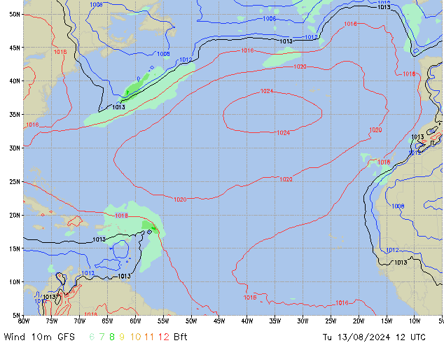 Tu 13.08.2024 12 UTC