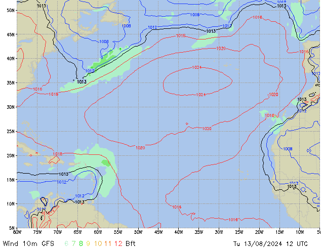 Tu 13.08.2024 12 UTC