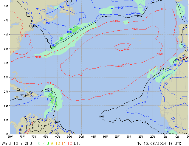 Tu 13.08.2024 18 UTC