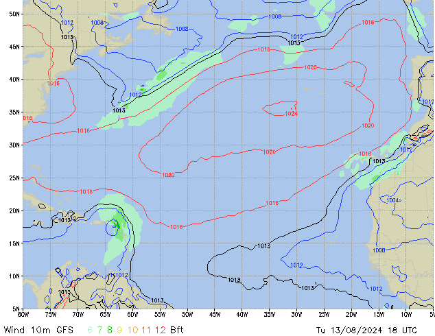 Tu 13.08.2024 18 UTC