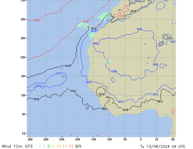 Tu 13.08.2024 06 UTC