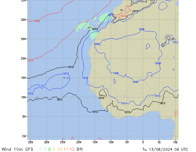 Tu 13.08.2024 06 UTC