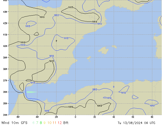 Tu 13.08.2024 06 UTC